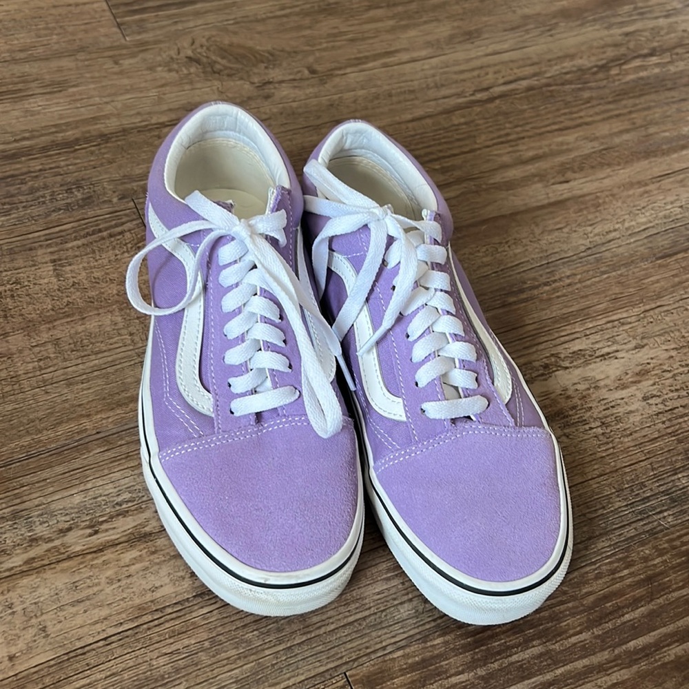 Lavender Old Skool Vans